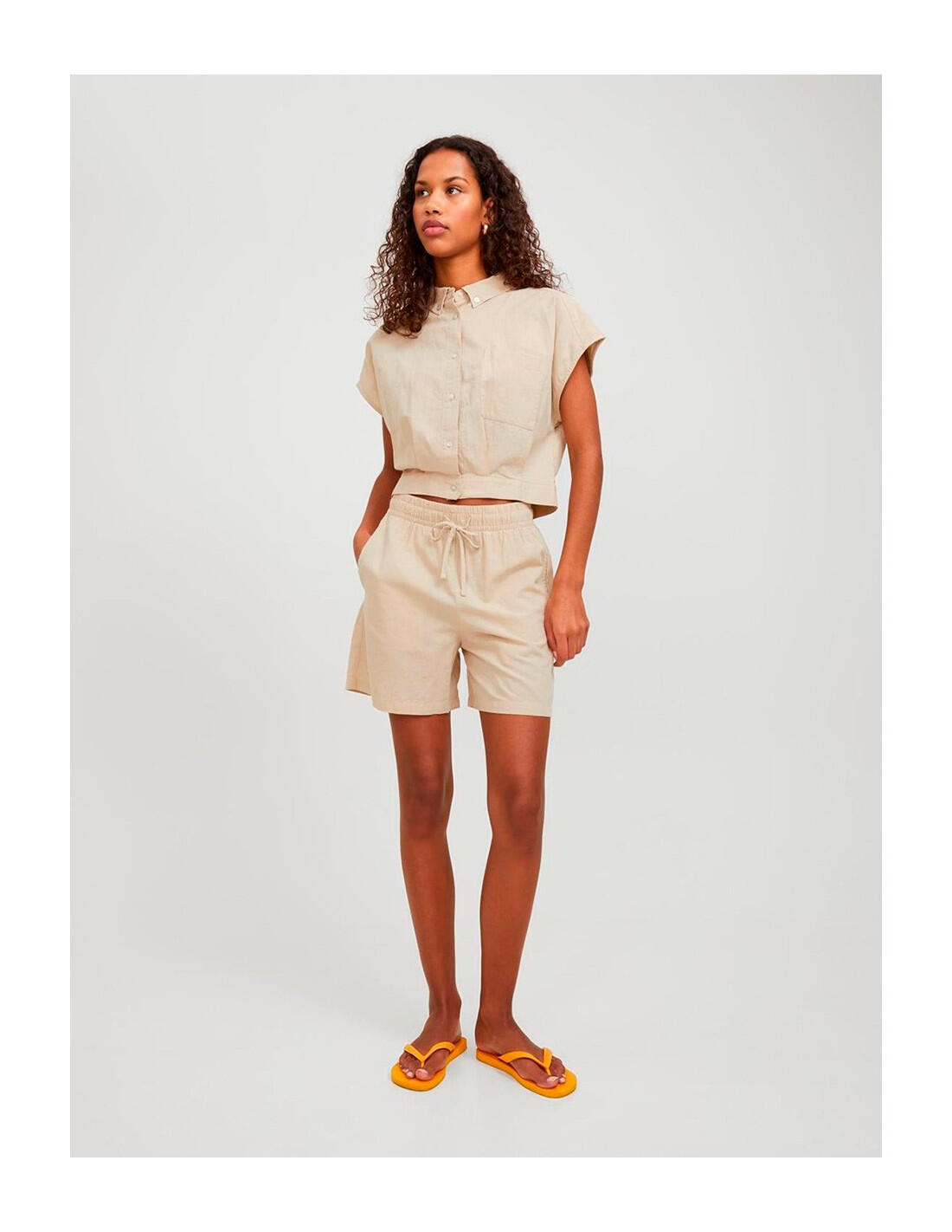 JJXX Penny Linen Blend - Camisa 3/5
