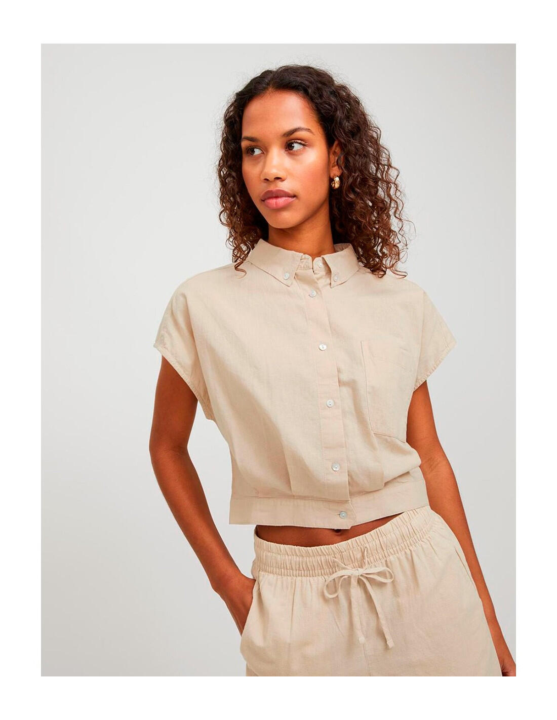 JJXX Penny Linen Blend - Camisa 5/5