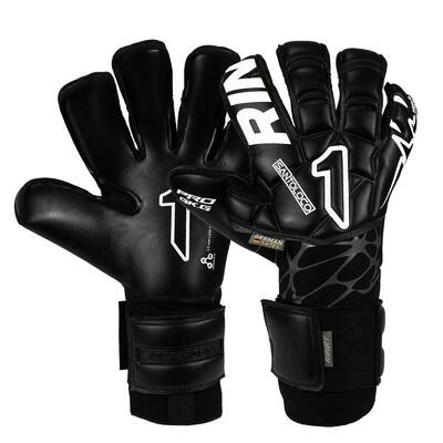Guanti da Portiere Calcio Rinat Adulto Santoloco Pro Bianco Erba Naturale