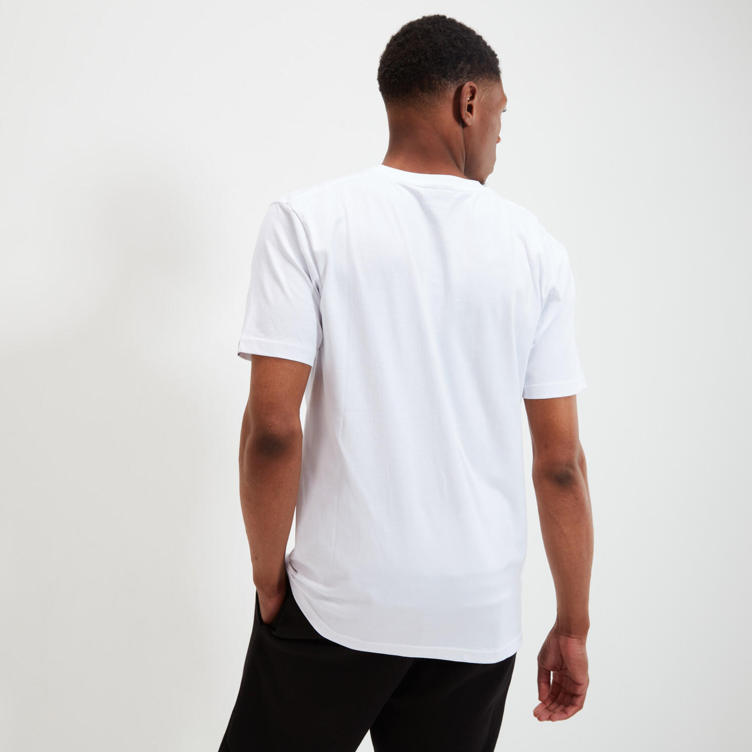 T-shirt pour homme Ellesse Ollio Blanc 2/4