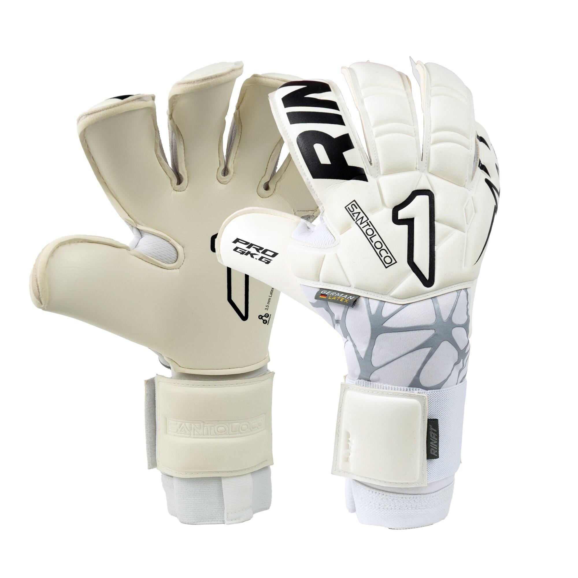RINAT Torwarthandschuhe Erwachsene Rinat Santoloco Pro Weiß