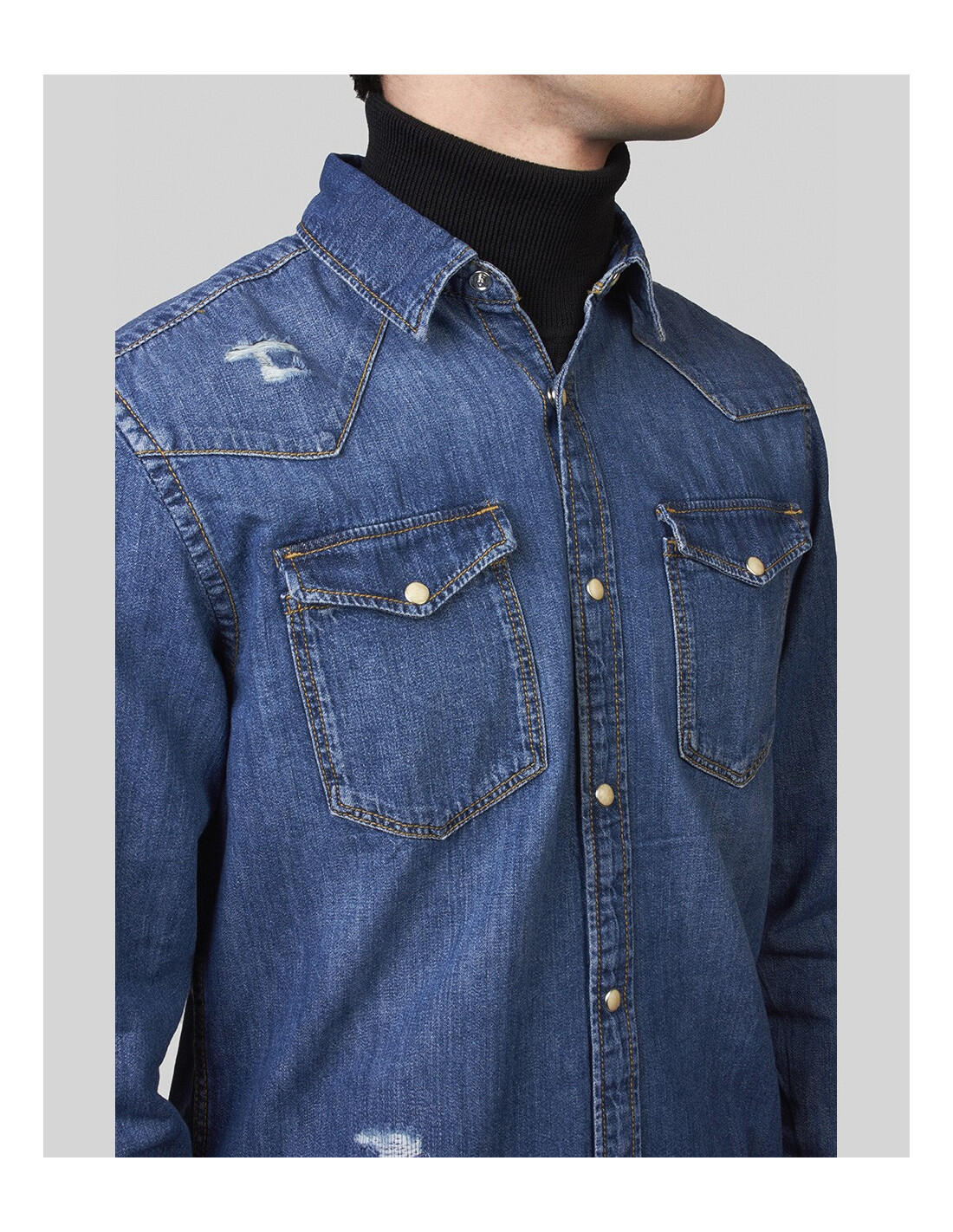 JACK&JONES 12188543 - Camisa vaquera 4/5