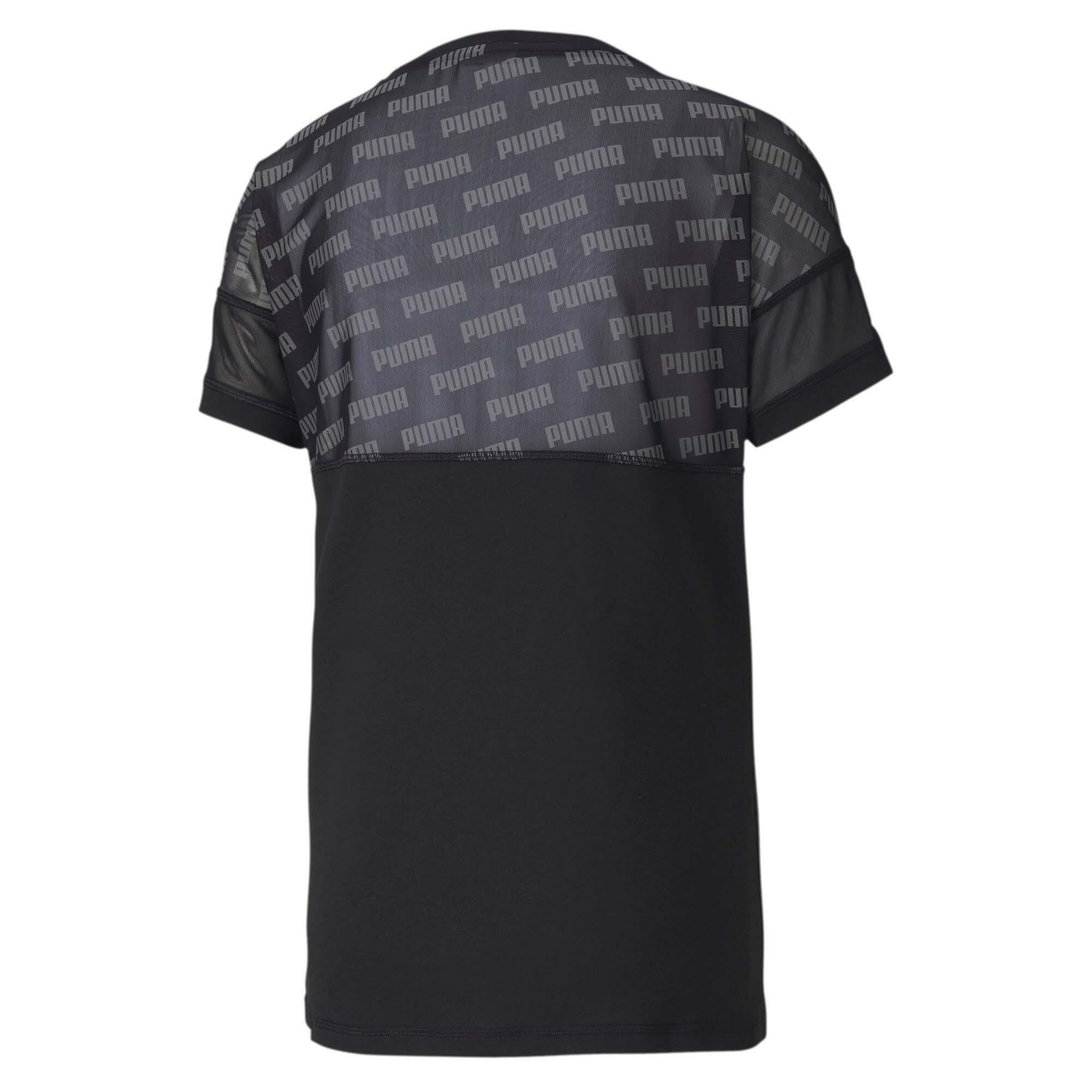 Puma Damen Trainingsshirt Feel It Mesh Logo Tee 518929 3/3