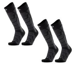 Chaussettes de ski douces et chaudes en laine lot de 2 - Ski Warm