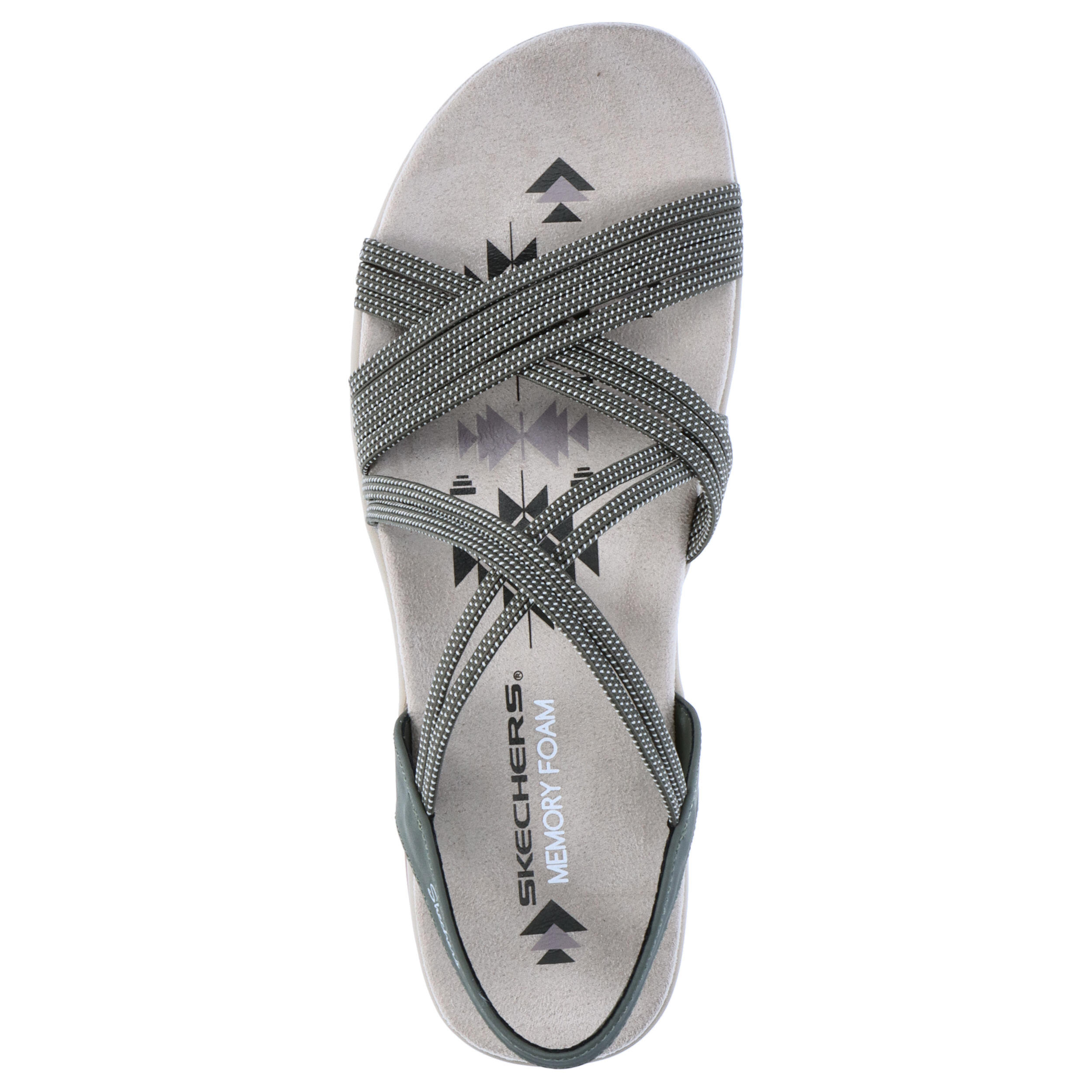 Skechers Damen Sandalen Reggae Slim -  Turn it up 163117 5/15