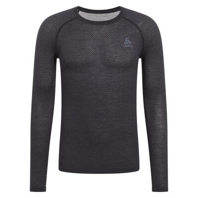 Odlo Herren Langarmshirt Base Layer Wool PW 140 Seamless 112262
