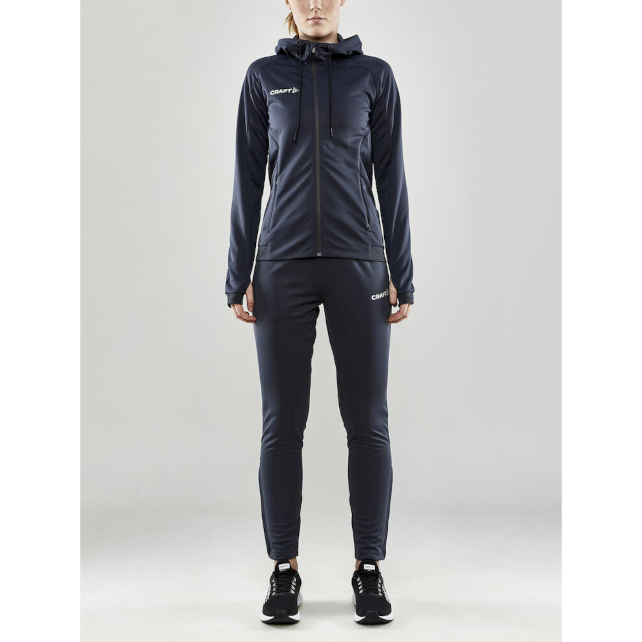 Craft Evolve Polyesterbroek Dames - Asfalt L 5/5