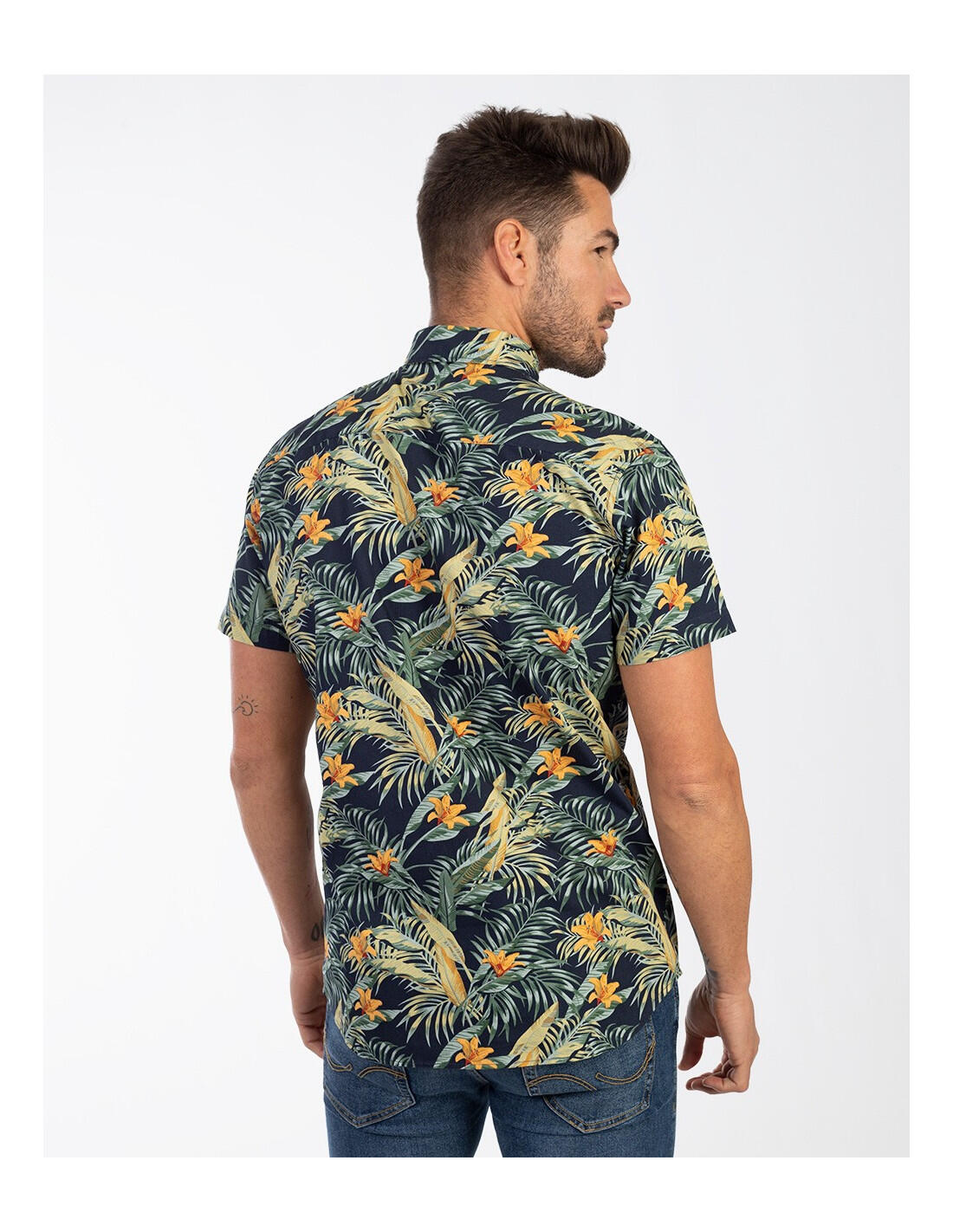 JACK & JONES 12182195 Slim - Camisa 4/5