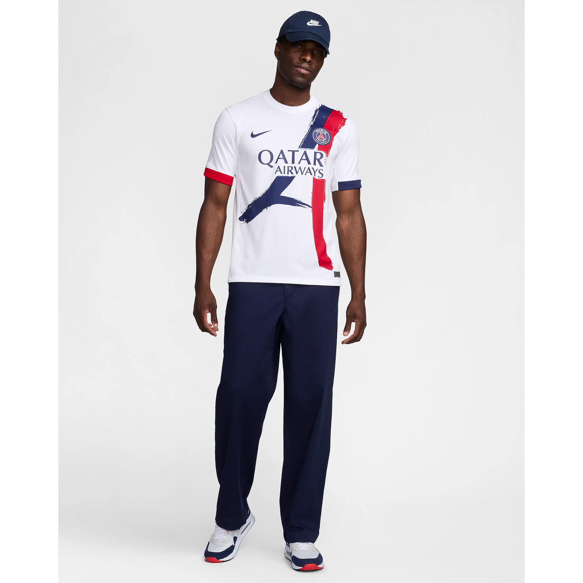 Paris Saint-germain Maglia Gara Away Nike 2025/26 + Stampa Omaggio 3/3