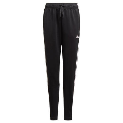 Spodnie fitness dla dzieci Adidas Designed To Move 3-Stripes Pants z kieszeniami