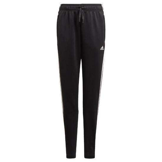 Spodnie fitness dla dzieci Adidas Designed To Move 3-Stripes Pants z kieszeniami