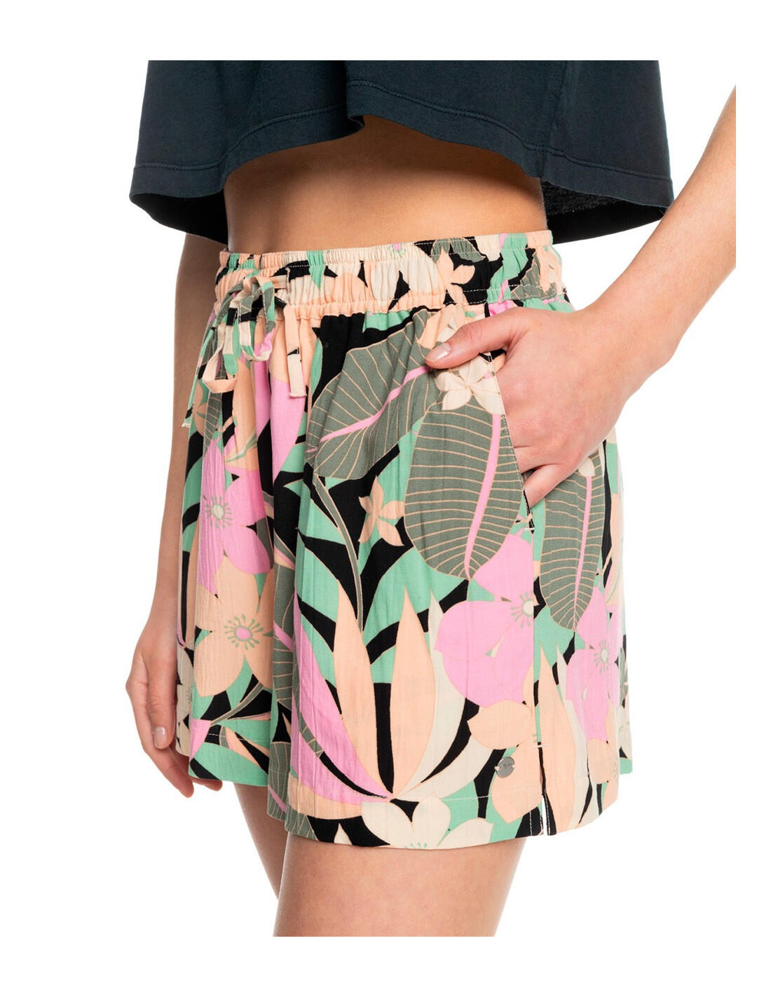 ROXY Lekeitio Break High Printed - Pantalón corto 4/4