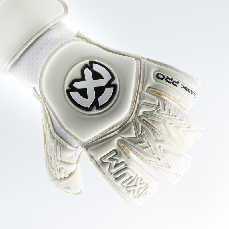 Guanti da portiere Oxum CLASSIC PRO bianchi Taglia 9 4/7