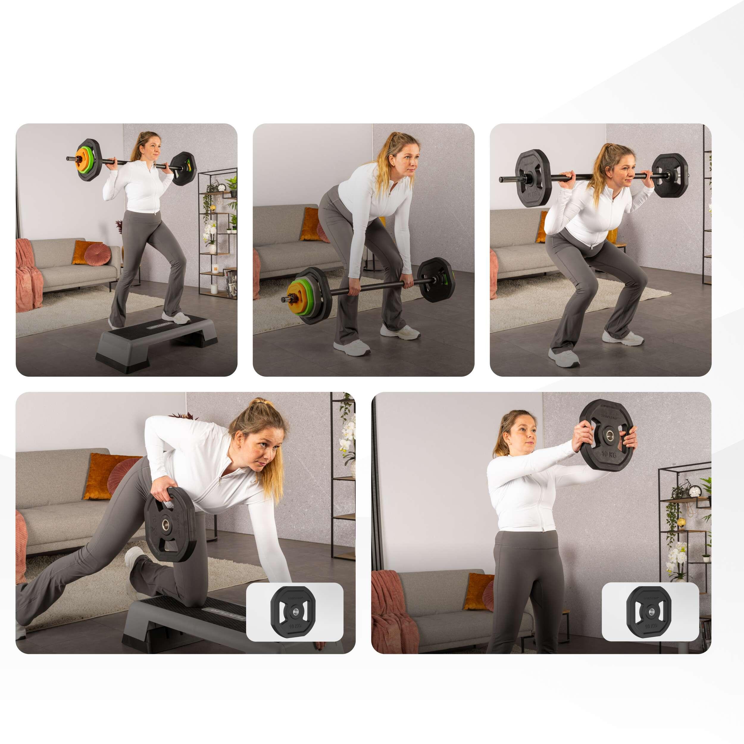 Set pesi aggiuntivi Aerobic Pump - 2x 10 kg 4/7