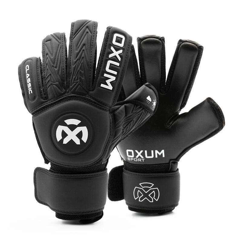 Oxum - Gants De Gardien Oxum Classic Noir T.4 - Gants De Gardien - Noir - 4 - Decathlon