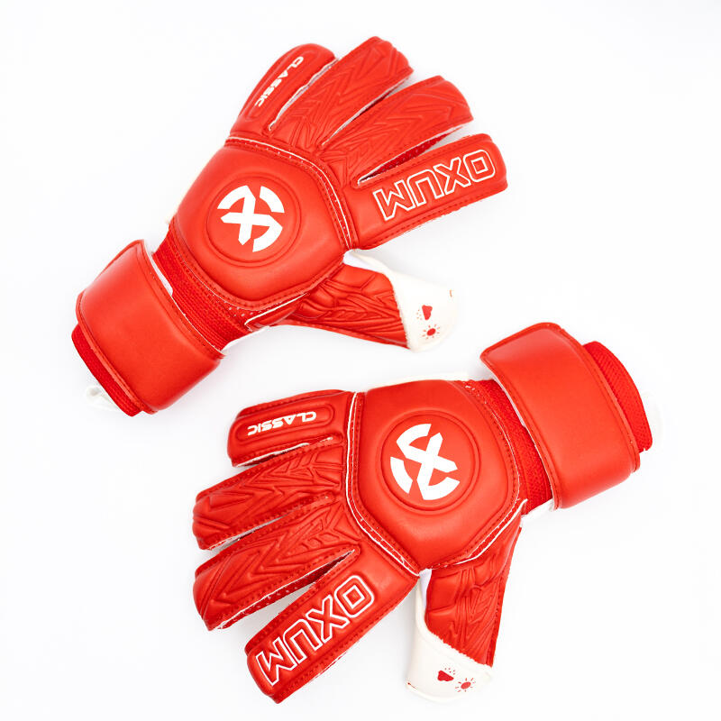 Guanti da portiere Oxum Classic Rosso Taglia 4 5/7