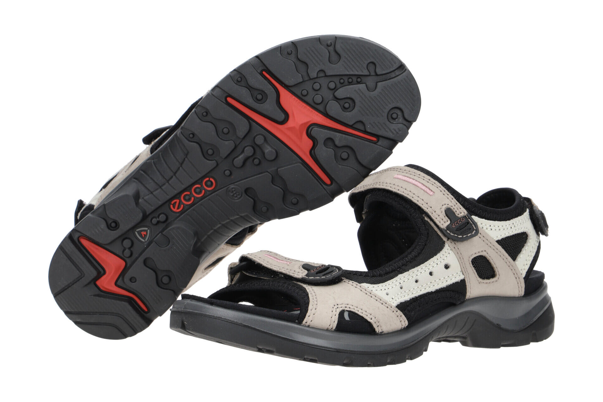 Ecco Offroad Damen Trekking Sandale beige 3/7