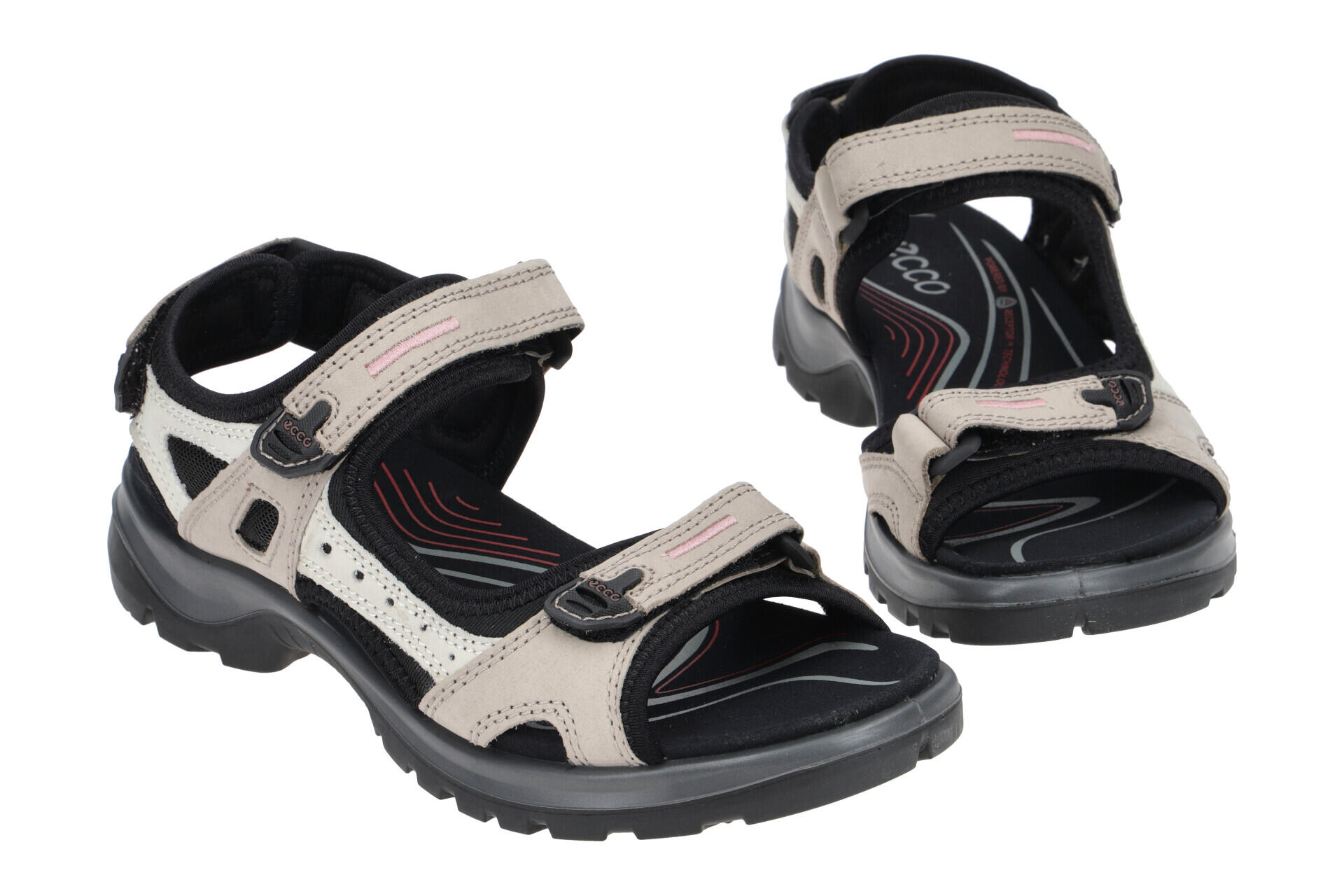 Ecco Offroad Damen Trekking Sandale beige 2/7