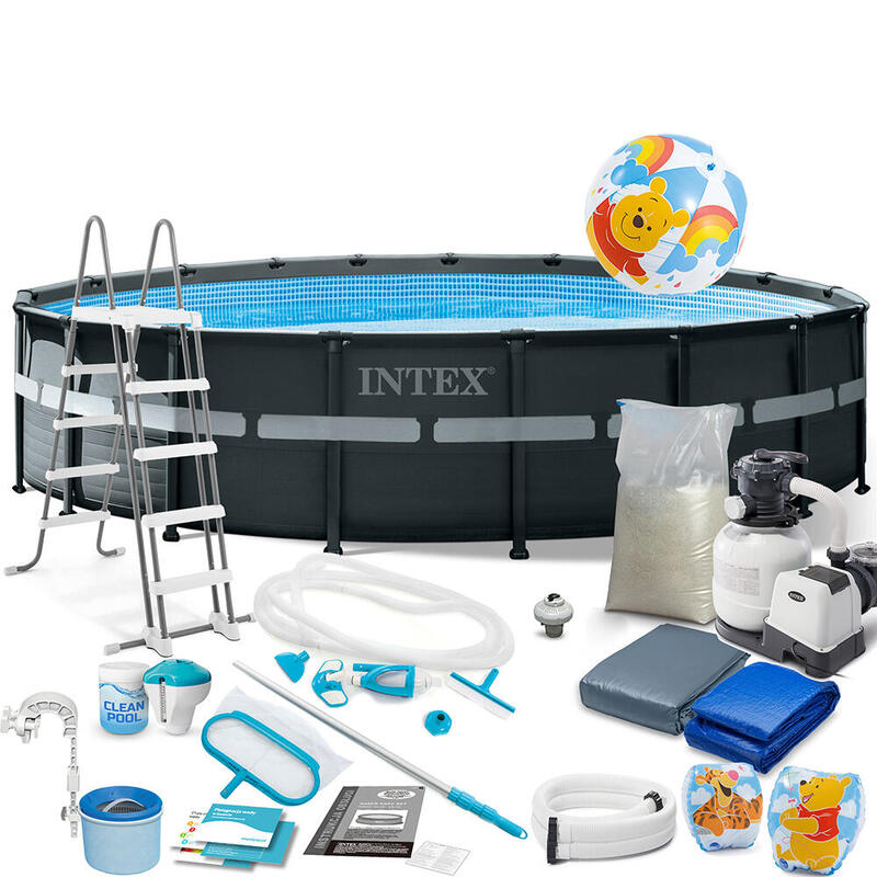 Basen stelażowy do ogrodu Intex Ultra XTR Frame Pools 549 x 132 cm zestaw 20w1