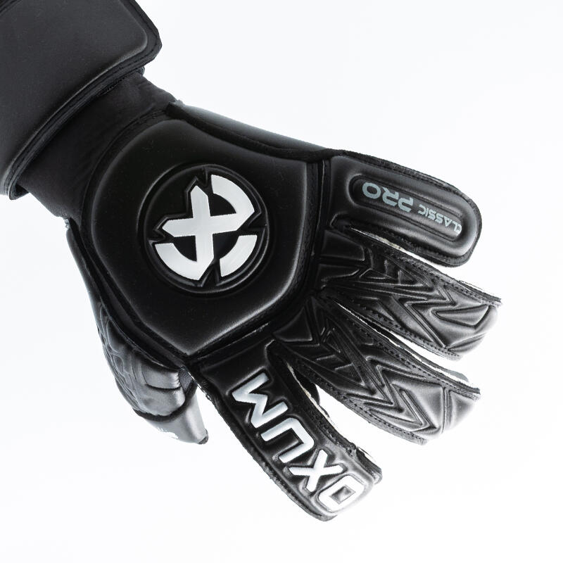 Guanti da portiere Oxum CLASSIC PRO neri Taglia 9 4/7