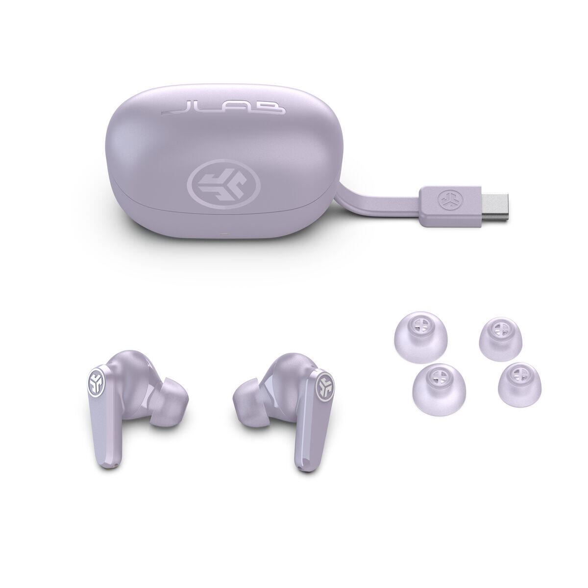Écouteurs Sans Fil avec Étui de Charge JLAB IEUEBGOPODSRLLC124 Bluetooth 2/3