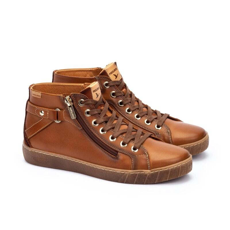 Botines Planos Mujer Pikolinos W7b-8868 Marrón 2/4