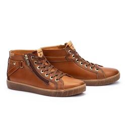 Botines Planos Mujer Pikolinos W7b-8868 Marrón