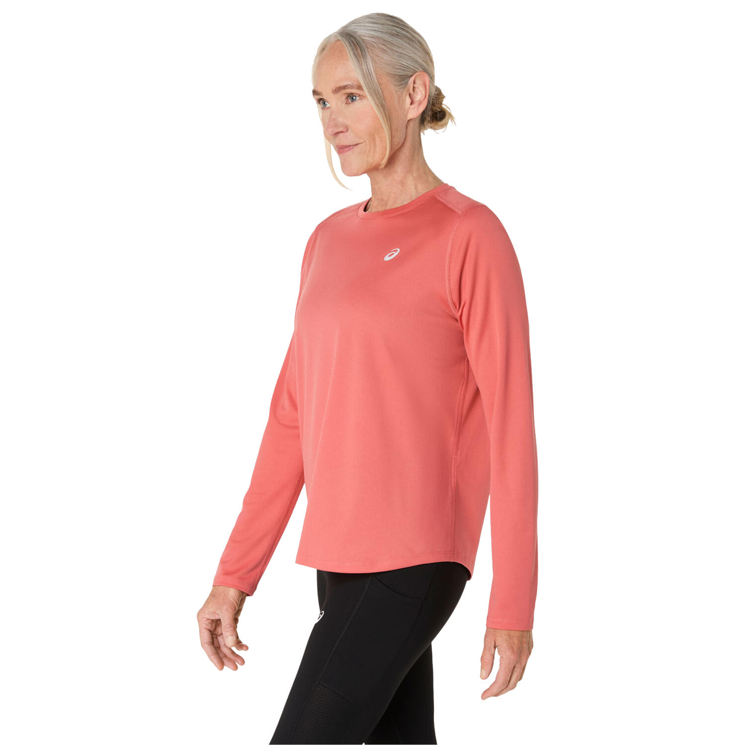 T-shirt à manches longues Asics modèle 2012D181-701 pour femmes 2/4
