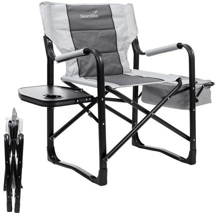 Seconde vie - Chaise de camping Tepsa - avec table et compartiment isotherme