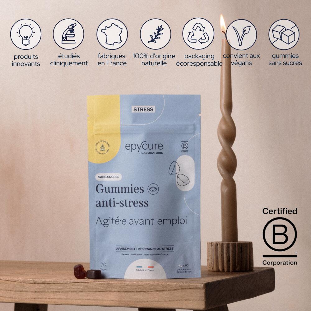 GOMINOLAS ANTI-ESTRÉS SIN AZÚCARES - Complemento alimenticio 3/4
