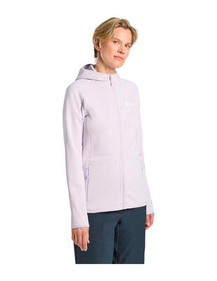 Dameshoodie jack wolfskin baiselberg hooded fz