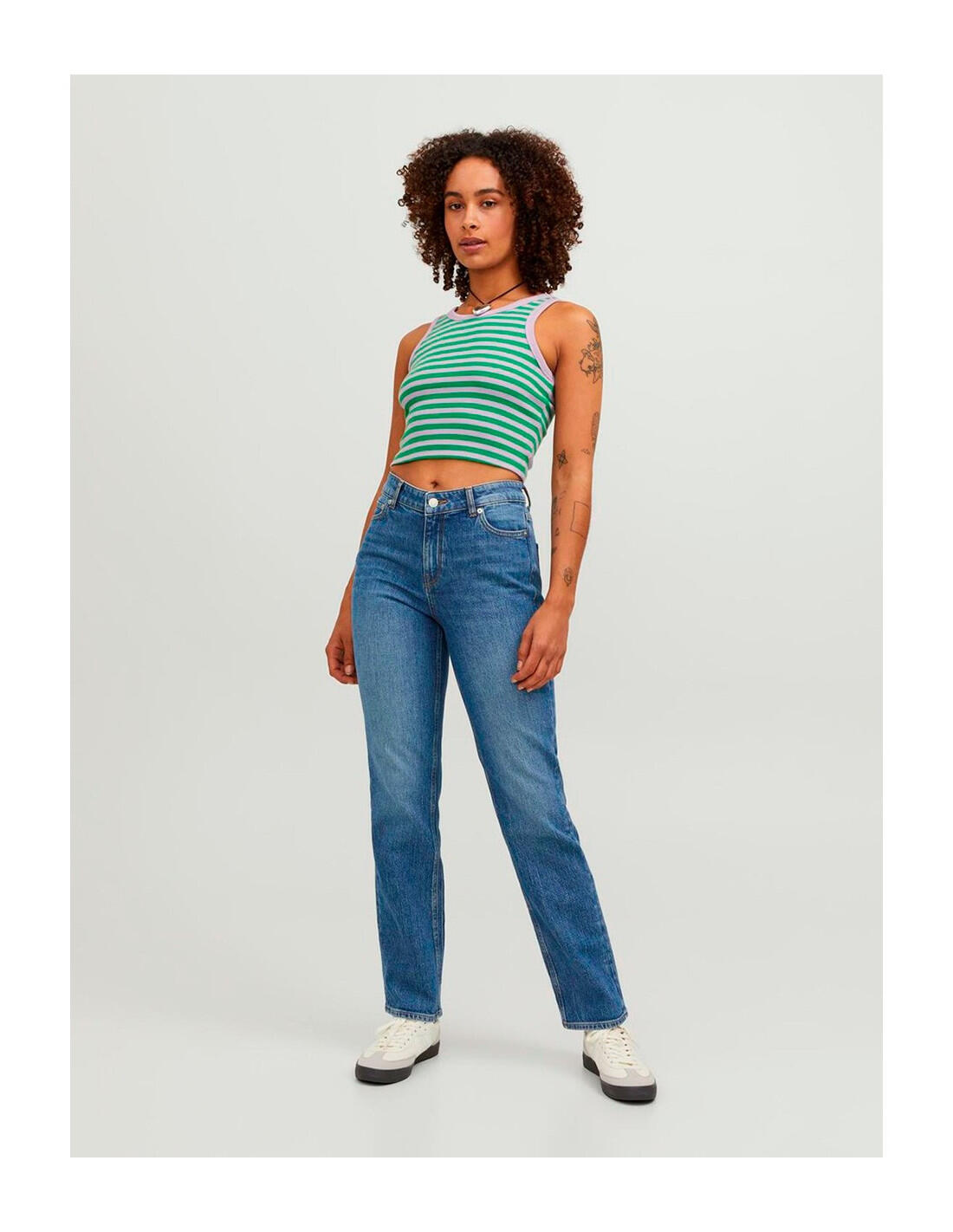JJXX Fallon Str SL Stripe - Top 3/5
