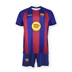 Kit FC Barcelone Domicile Junior Lamine Yamal N°10 2025/26 Blaugrana