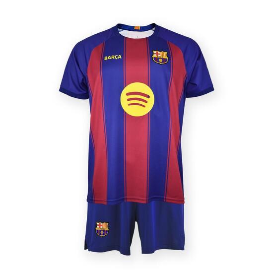 Komplet piłkarski junior koszulka i spodenki FC Barcelona Pedri