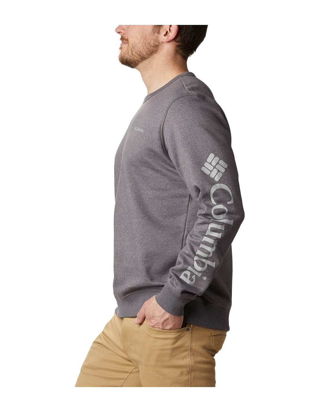 Moletom de lã com o logotipo da COLUMBIA 3/5