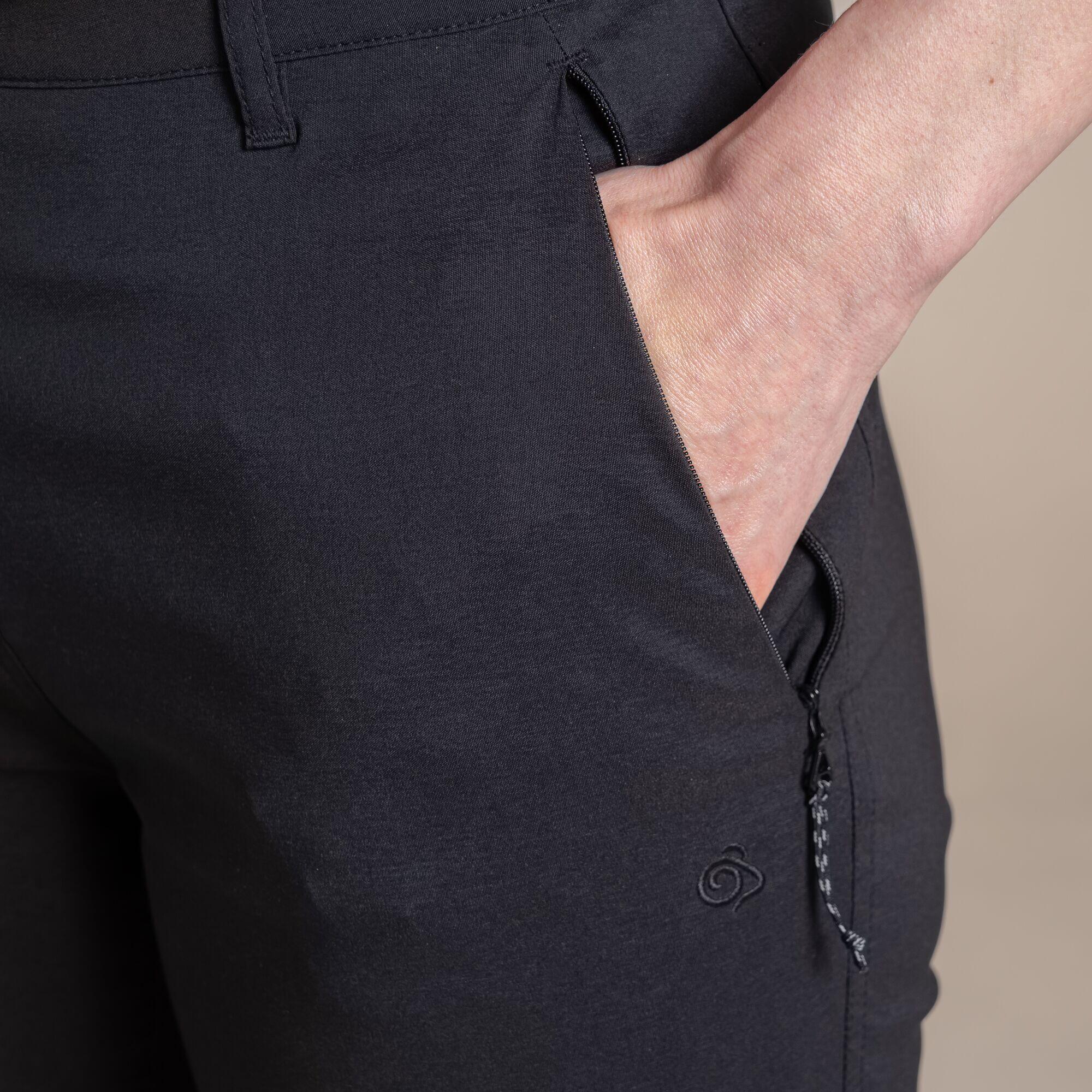 Pantalon extensible déperlant zippé Kiwi Pro pour femme 7/7