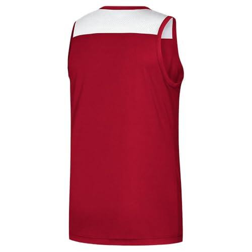 Adidas C365 Jrsy Canottiera Uomo in Rosso Potente/Bianco, Taglia S 3/3