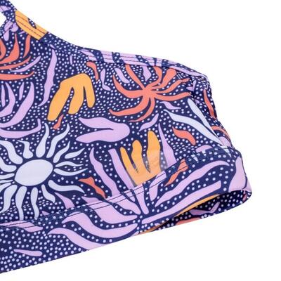 Meisjes anana sun bikinitop (blauw/multikleurig)