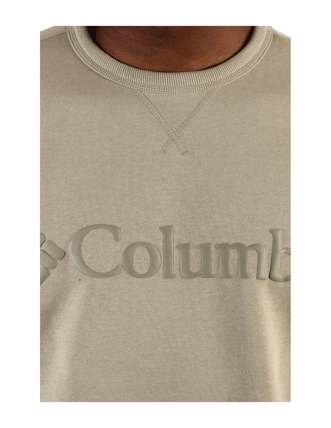 Felpa in pile con logo COLUMBIA 5/5
