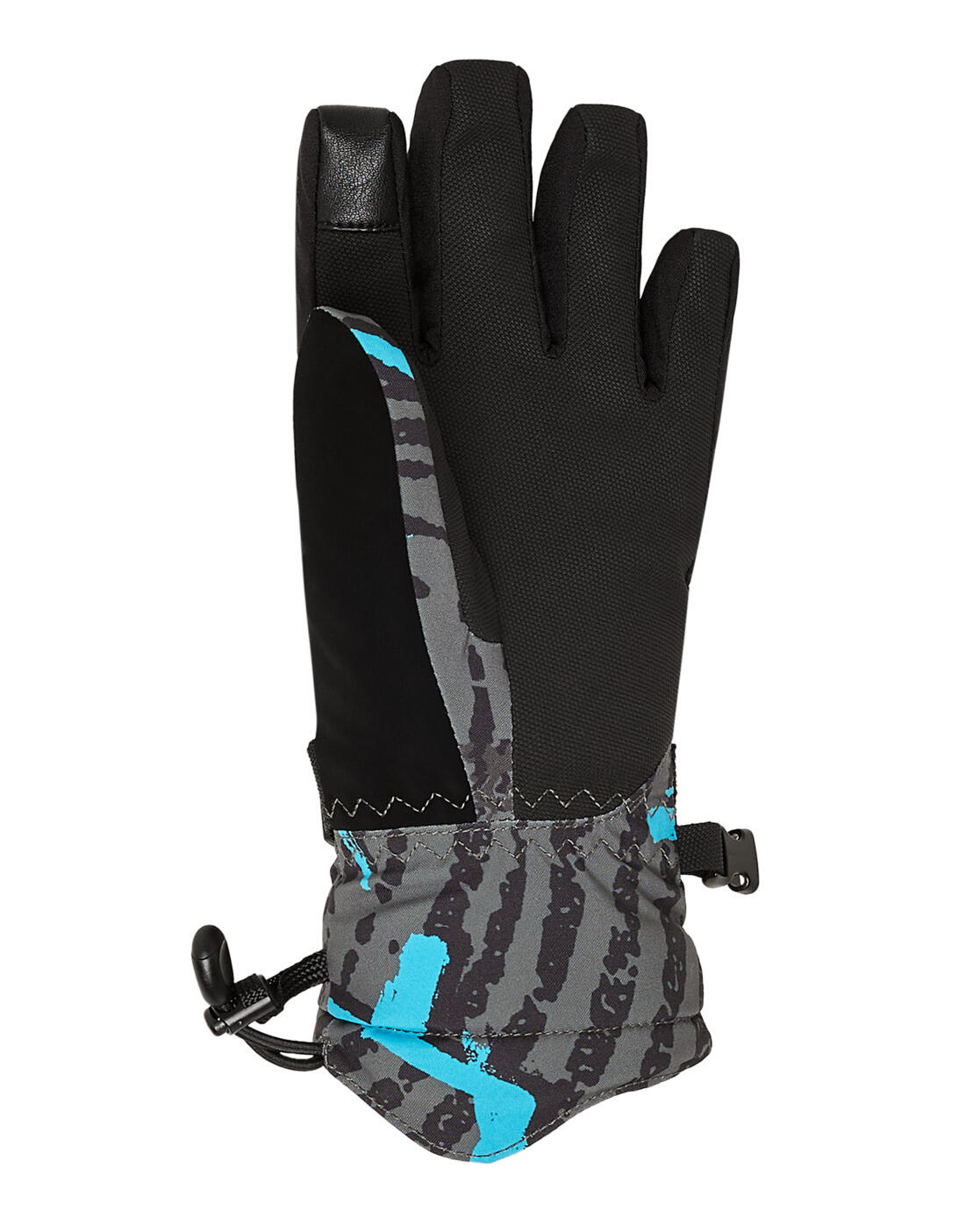 Gants techniques pour la neige MISSION Noir Garçon 4/4