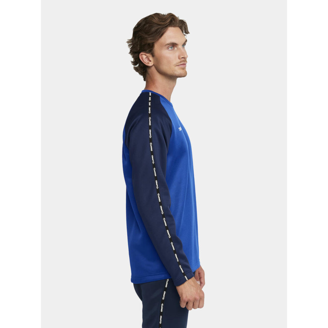 Sudadera Craft Crewneck Azul para Hombre 4/5