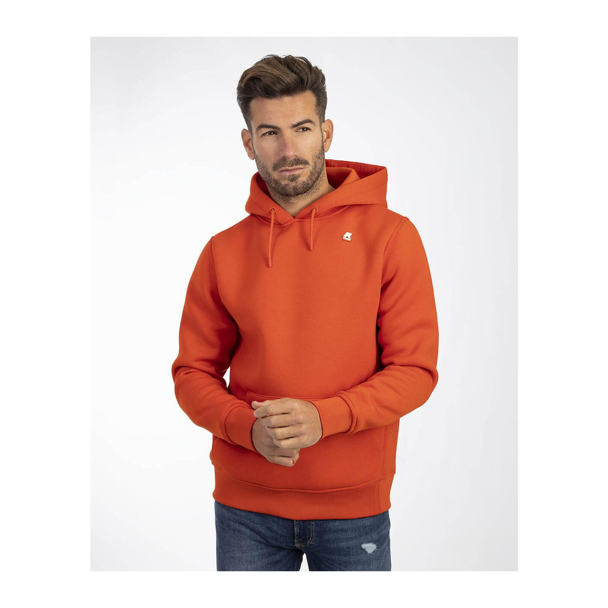 K-way - Sweat-shirt K-way Bernie Spacer - Pull - Orange - Decathlon