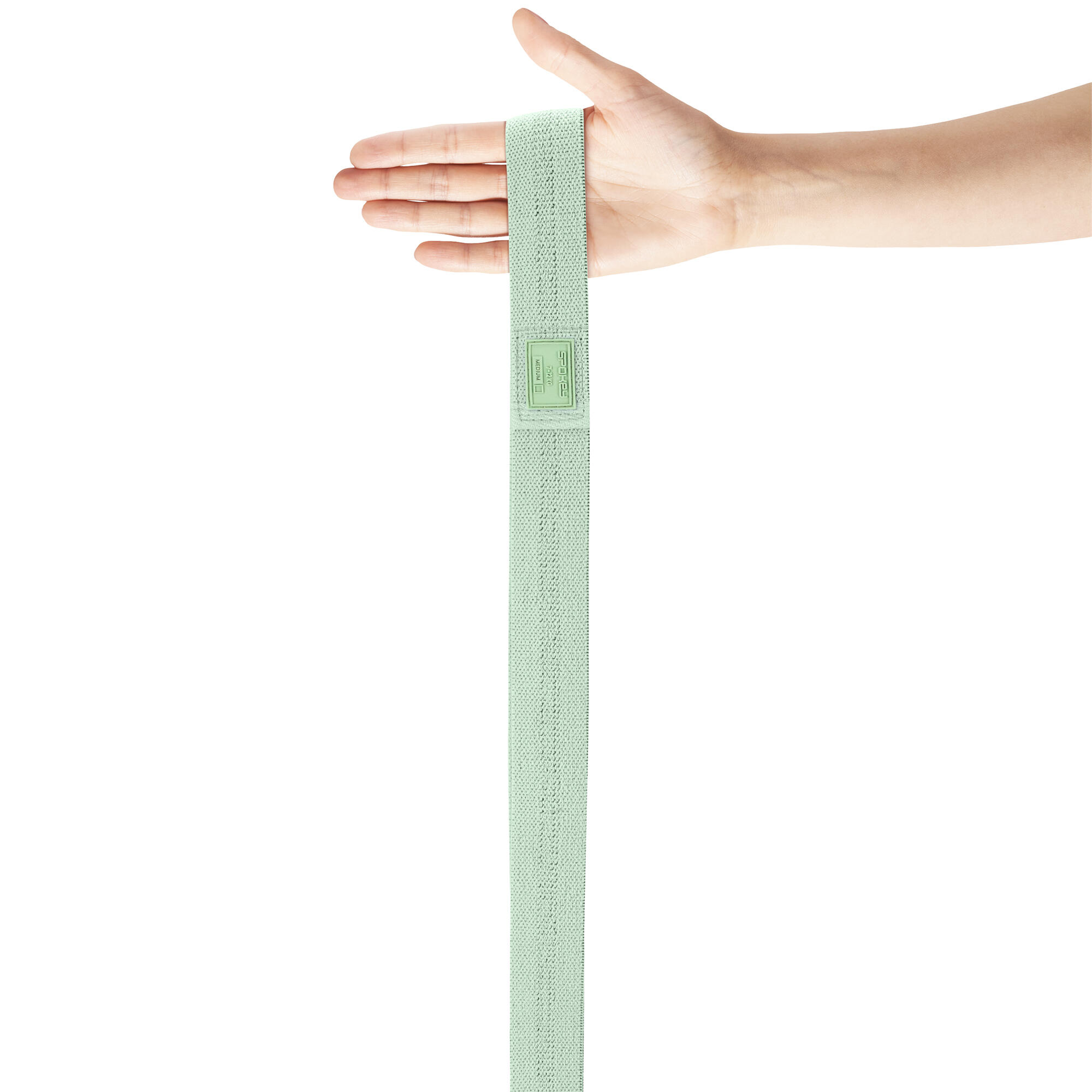 Weerstandsband 7-12 kg Spokey Power Band Medium Groen 4/7