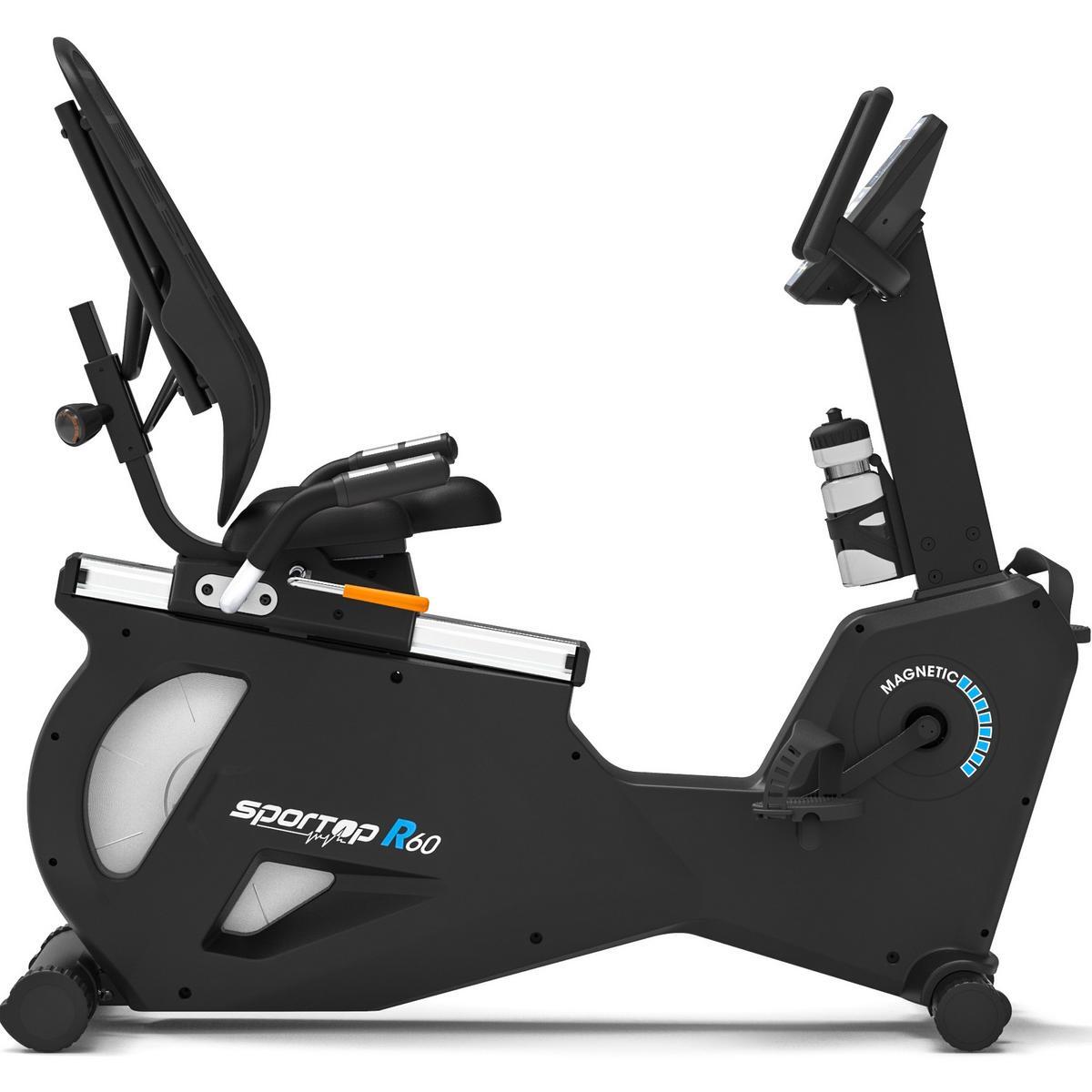 Rower magnetyczny Sportop R60 z uchwytem na bidon i tablet 2/6