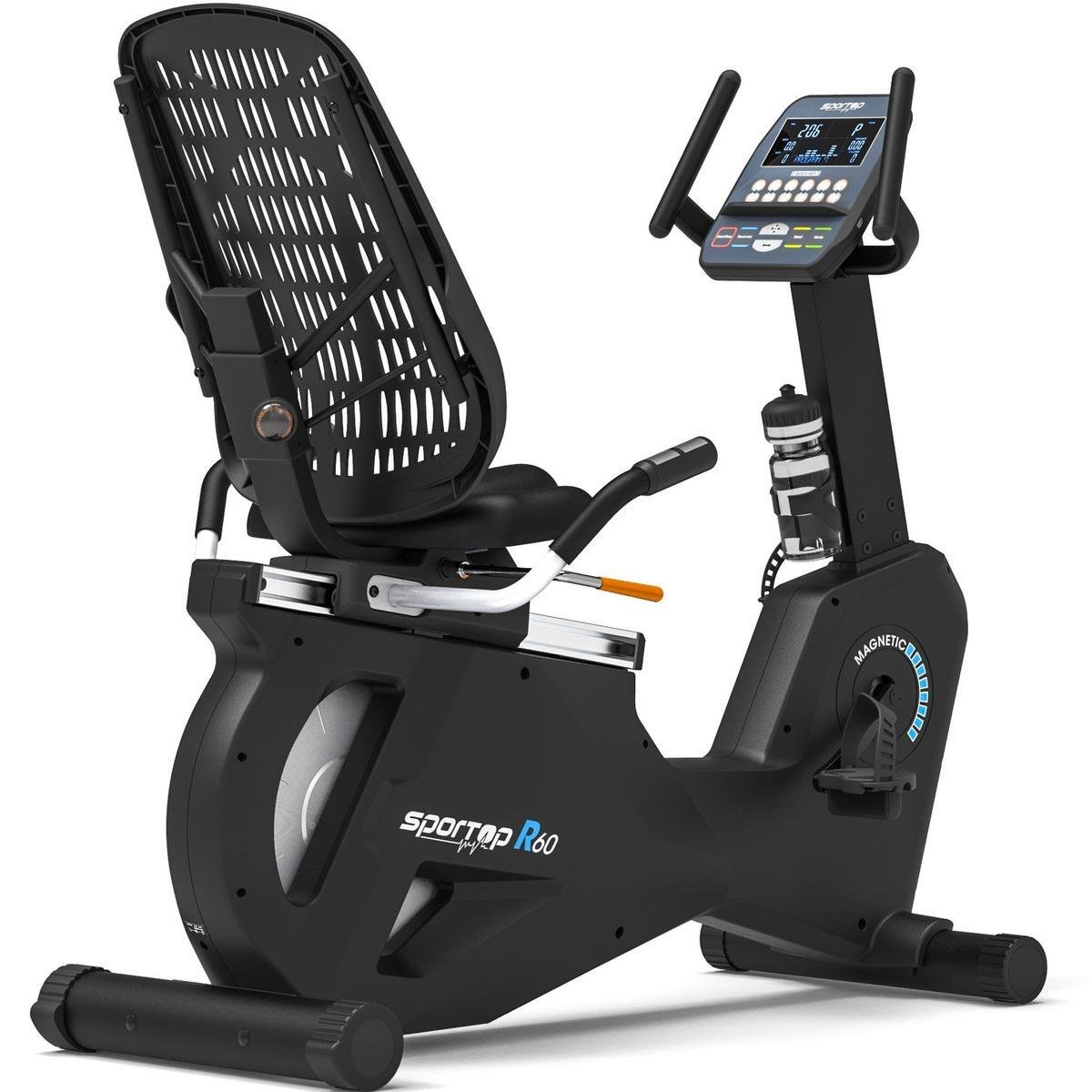 Rower magnetyczny Sportop R60 z uchwytem na bidon i tablet 4/6