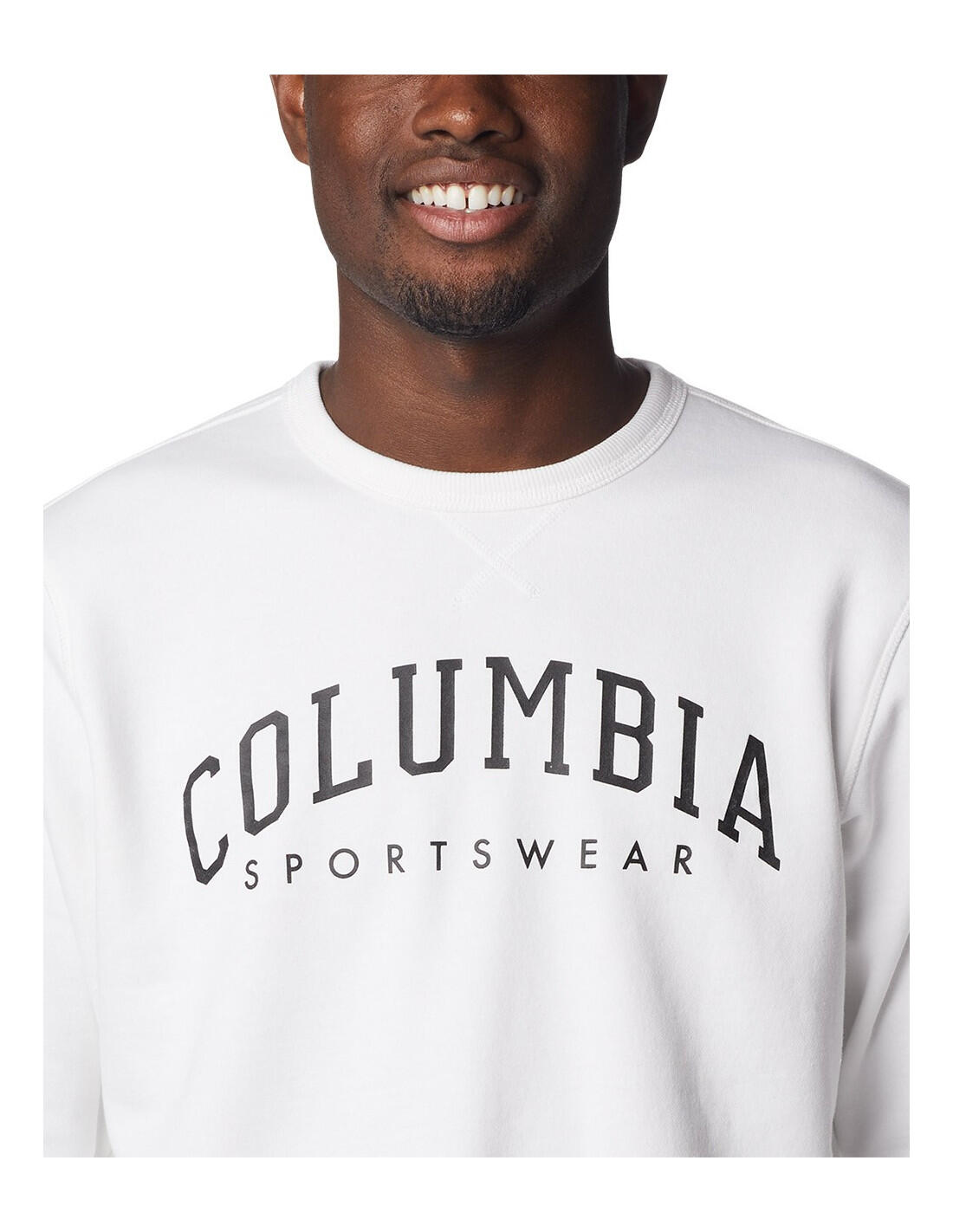 Felpa in pile con logo COLUMBIA 5/5