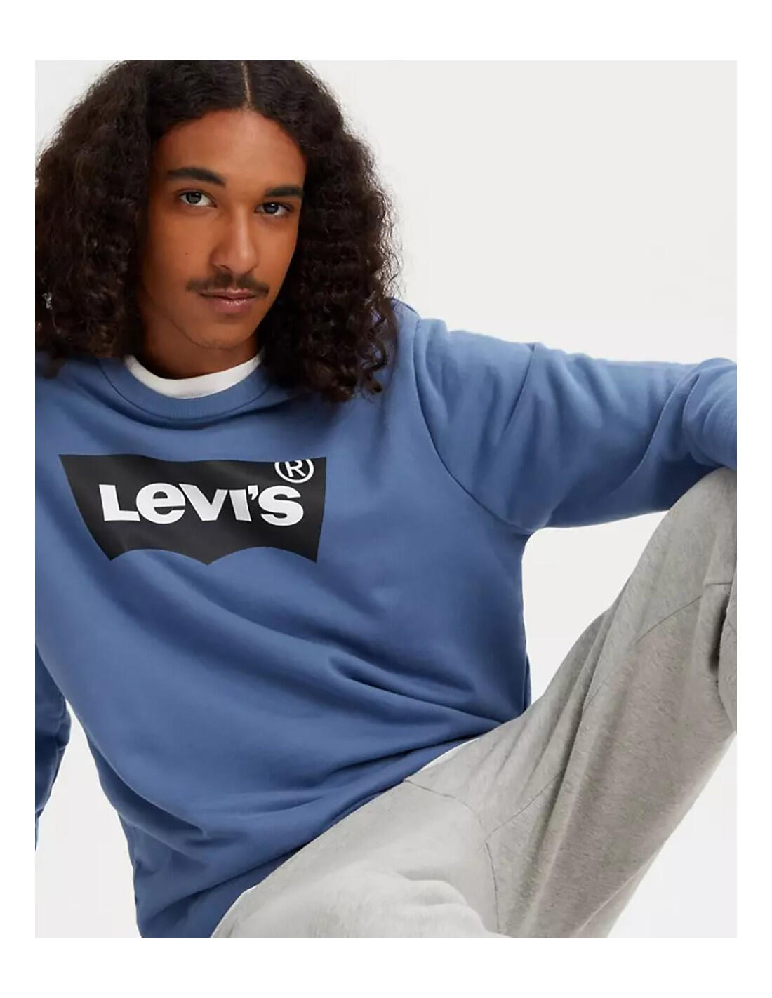 Sudadera con cuello redondo y gráfico estándar de LEVI'S 4/5