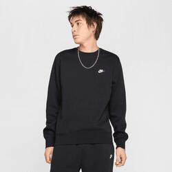 Felpa girocollo uomo ( fleece) nike nero