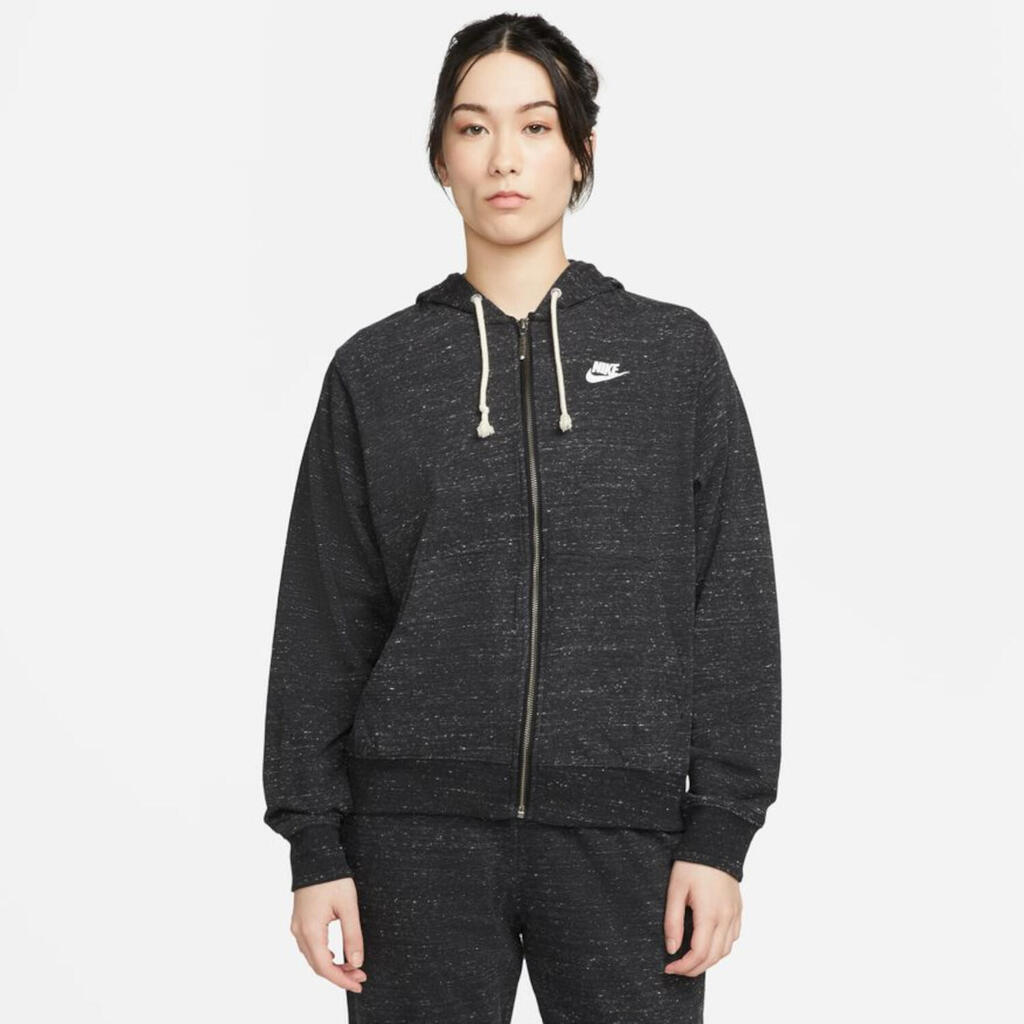 Sweatshirt Female Nike Sportswear Gym Vintage Black