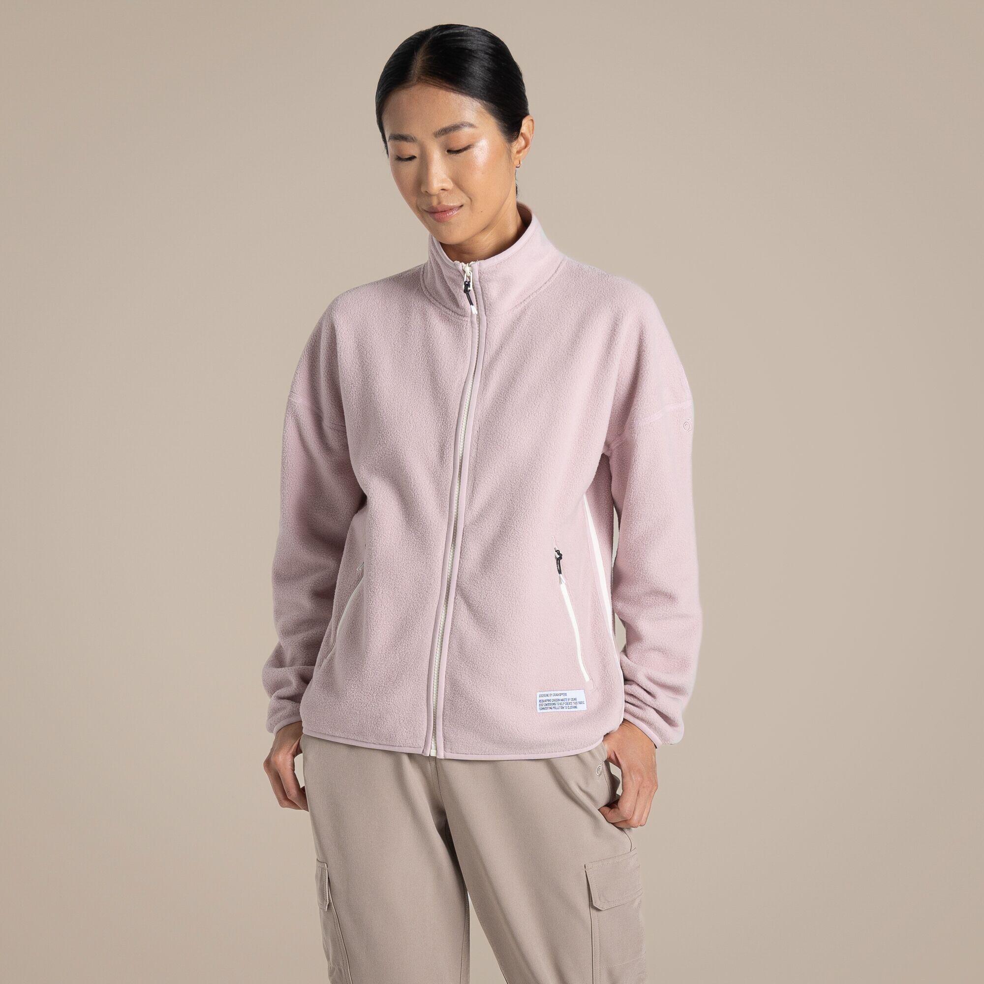 Craghoppers - Veste Polaire Femme Co2 Renu Zippée - Polaire - Rose - Decathlon